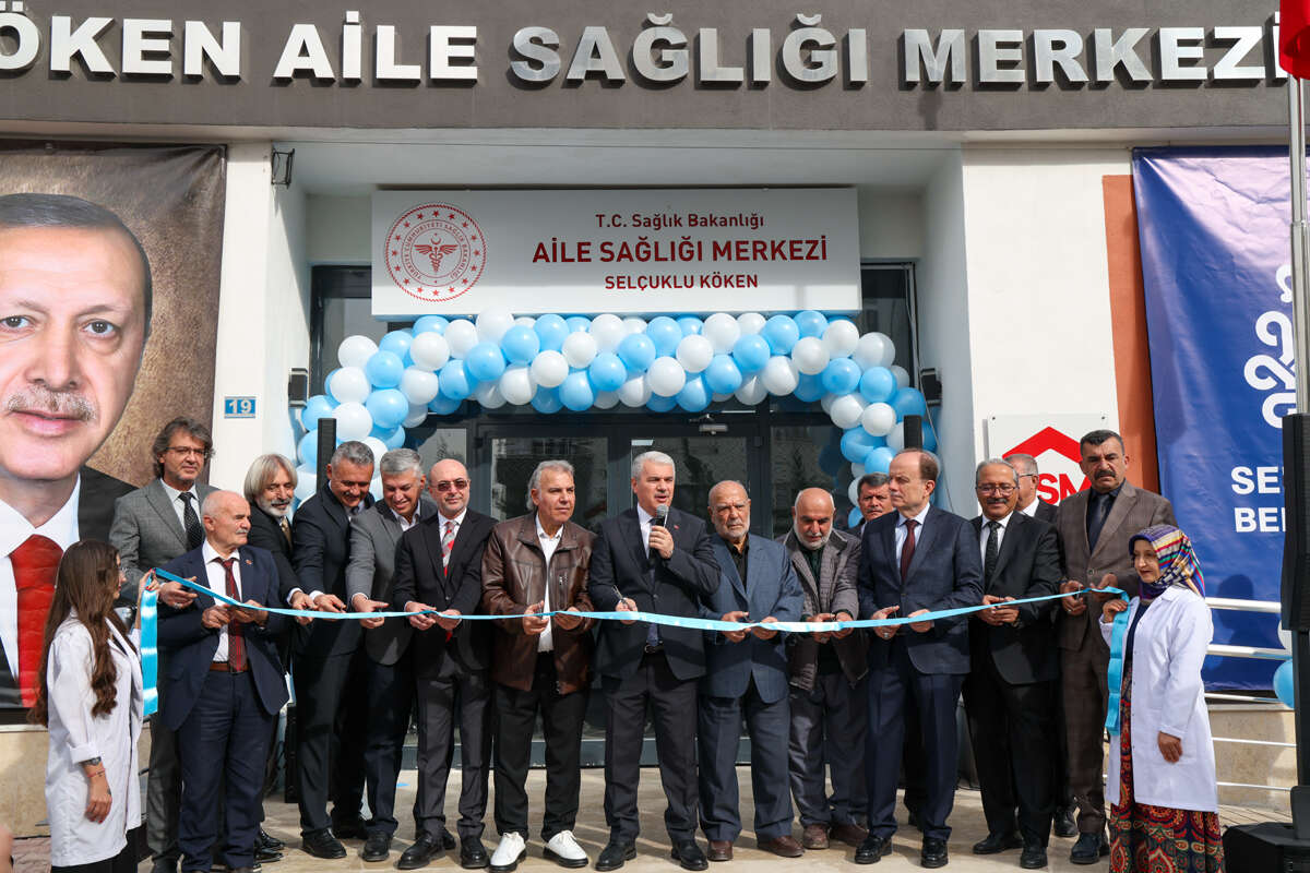 Konya hayırda yarışıyor! Selçuklu’nun yeni sağlık ocağı hizmete girdi 8